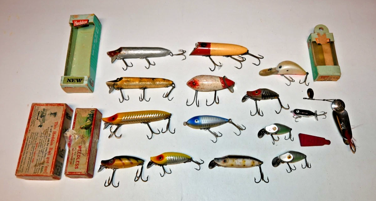 25+ Heddon Freshwater Vintage Fishing Lures for sale | Updated Oct