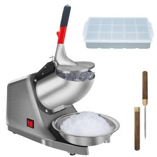 Shaved Ice Machine Snow Cone Machine Ice Crusher with Stainless Steel Blade K...