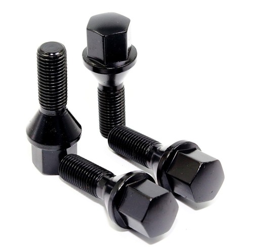 Satz mit 20 Veritek 14 x 1,5 mm schwarzen Radschrauben für Aftermarket Custom Rad... - Bild 1 von 8
