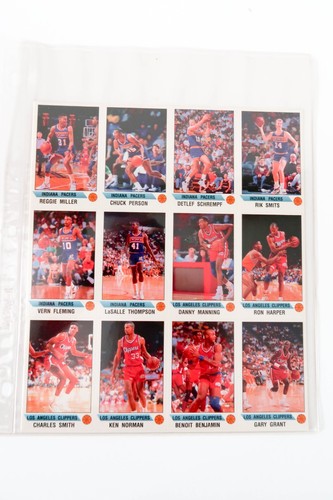Lot of 13 Panini Stickers Uncut Sheet of 12 - Michael Jordan and Others - Picture 10 of 15