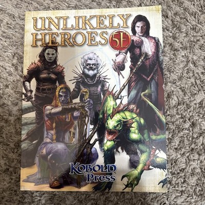 Unlikely Heroes for 5th Edition by Dan Dillon (2016, Trade Paperback)