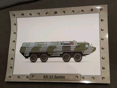 SS 23 Spider  - Bild / Sammelkarte / Militärfahrzeug (O1)