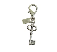 new coach mini key charm