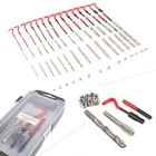 Metric Thread Repair Insert Kit 15pcs M14x1.25 Helicoil Car Pro Coil Tool