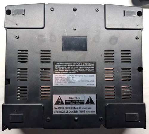 Sega Saturn Console MK-80000A w/ Controller & Original Cables - Tested & Working - Picture 6 of 6