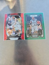 Allen Iverson 2024 Panini Prizm Draft Picks All American Red Ice Prizm/ Green 