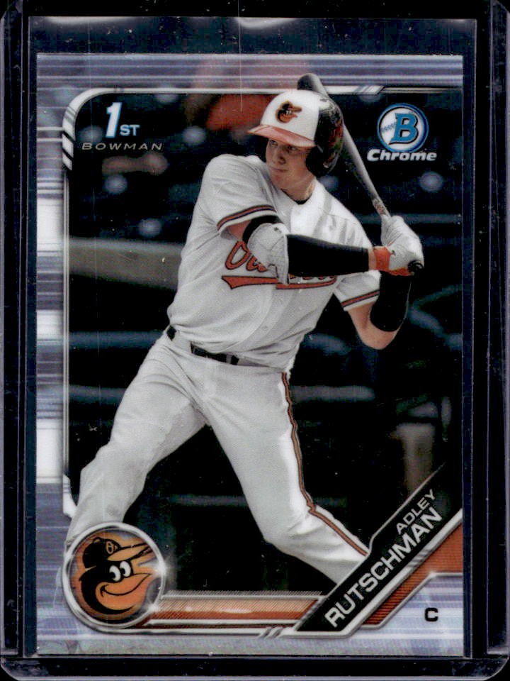 2019 Bowman Draft Adley Rutschman Chrome 1st Refractor #BDC-1 Orioles