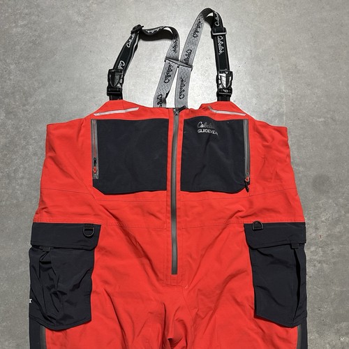 Bavaglino Cabelas Guidewear uomo Xtreme fine stagione GORE-TEX rosso uomo taglia 3XL - Foto 2 di 10