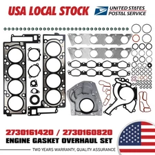Engine Cylinder Head Valve Cover Gaskets Set For Benz CLS500 G500 M273.963 5.5L