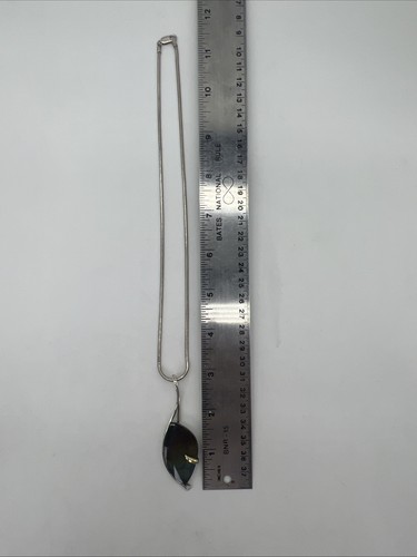 Brent Hogkvist Sterling Silver And Labradorite Necklace - Picture 10 of 11