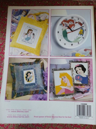 Arte de Ocio/ 3396 Patrones de Punto de Cruz Colección Princesas Disney - Imagen 2 de 5