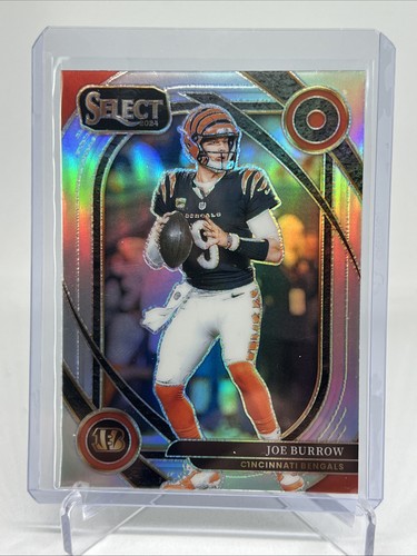 2024 Panini Select Joe Burrow Club Level Silver Prizm #230 Cincinnati Bengals