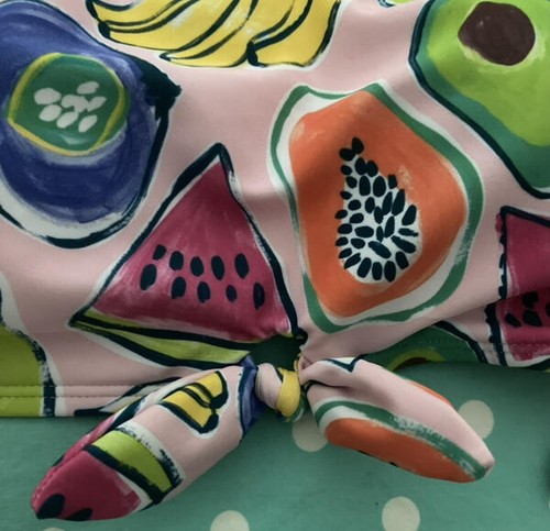 Andy & Evan Girl's Swim Top Size XL (16) NEW Fruit Print UPF 50+ - Picture 4 of 6