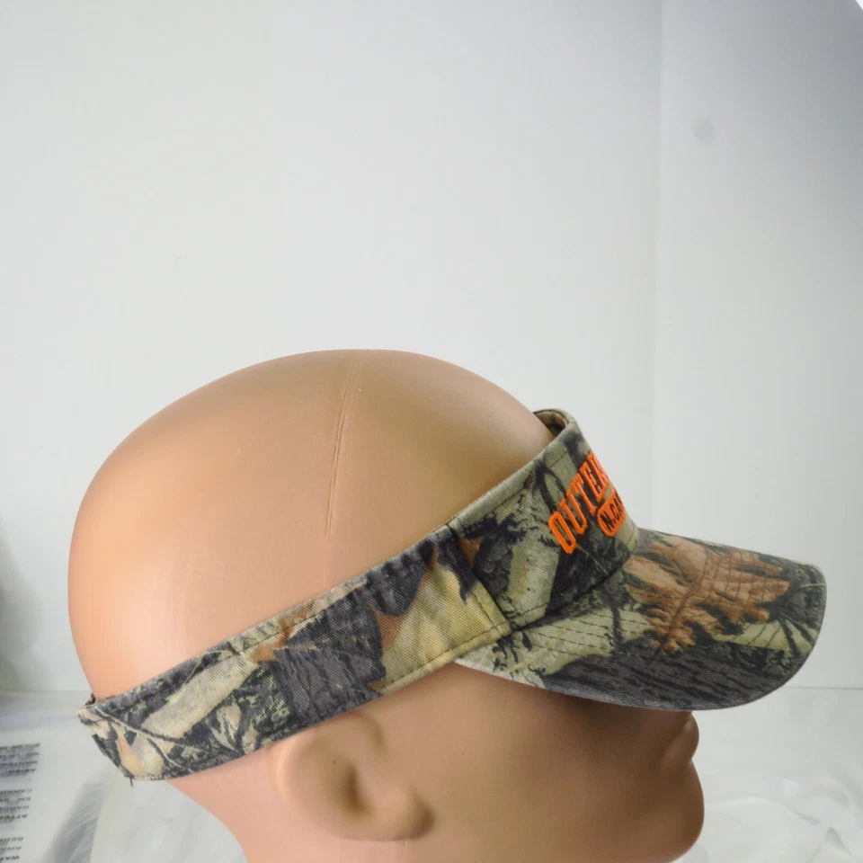 Кепка с козырьком для гольфа North Carolina Outer Banks Blaze оранжевая камуфляжная с ремешком сзади пляжная - Изображение 2 из 4