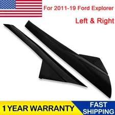 For 2011-19 Ford Explorer Windshield Outer Trim Pillar Molding Right & Left Side
