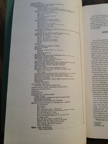 Commercial Design Division 12 Art Instruction 1945 Reproduction lustrations - Imagen 6 de 6