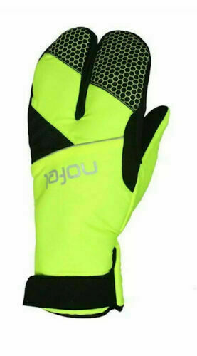 Winter Cycling Insulated Gloves Black, Yellow - Picture 6 of 6