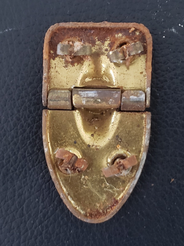 50’s Fender Tweed Case Hinge Vintage Presto Tele Strat Part Project 1954 RARE - Picture 4 of 6