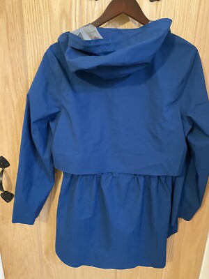 美品　AKRIS punto ジップアップ　ジャケット　コットン　総柄　おしゃれ AKRIS PUNTO ZIP-UP HOODED JACKET Blue Black PATTERNED SIZE 2