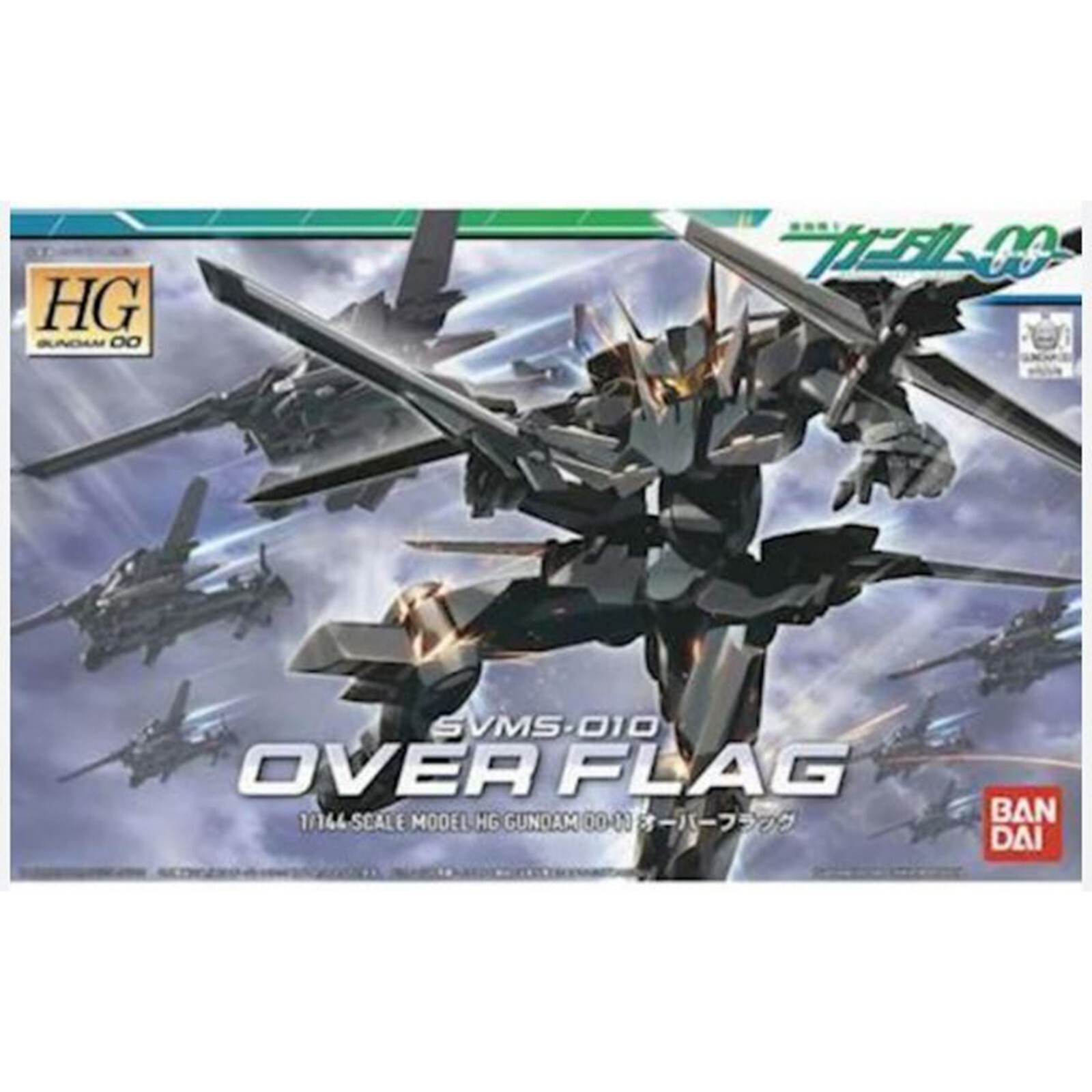 Новый комплект модели Bandai Gundam 00 HG SVMS-010 Over Flag в масштабе 1:144