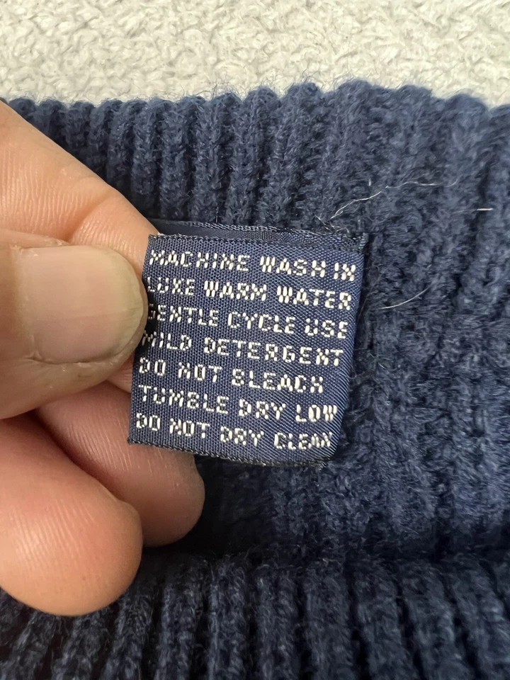 Suéter de Colección Wrangler Medio Grueso Tejido Retro Bloque de Color Cabincore Abuelo Foto 3 de 4