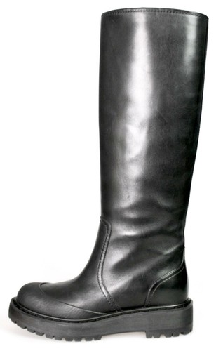 AUTHENTISCHER LUXUS PRADA WINTERSTIEFEL 3W5922 SCHWARZ NEU US 6 EU 36,5 - Bild 3 von 11