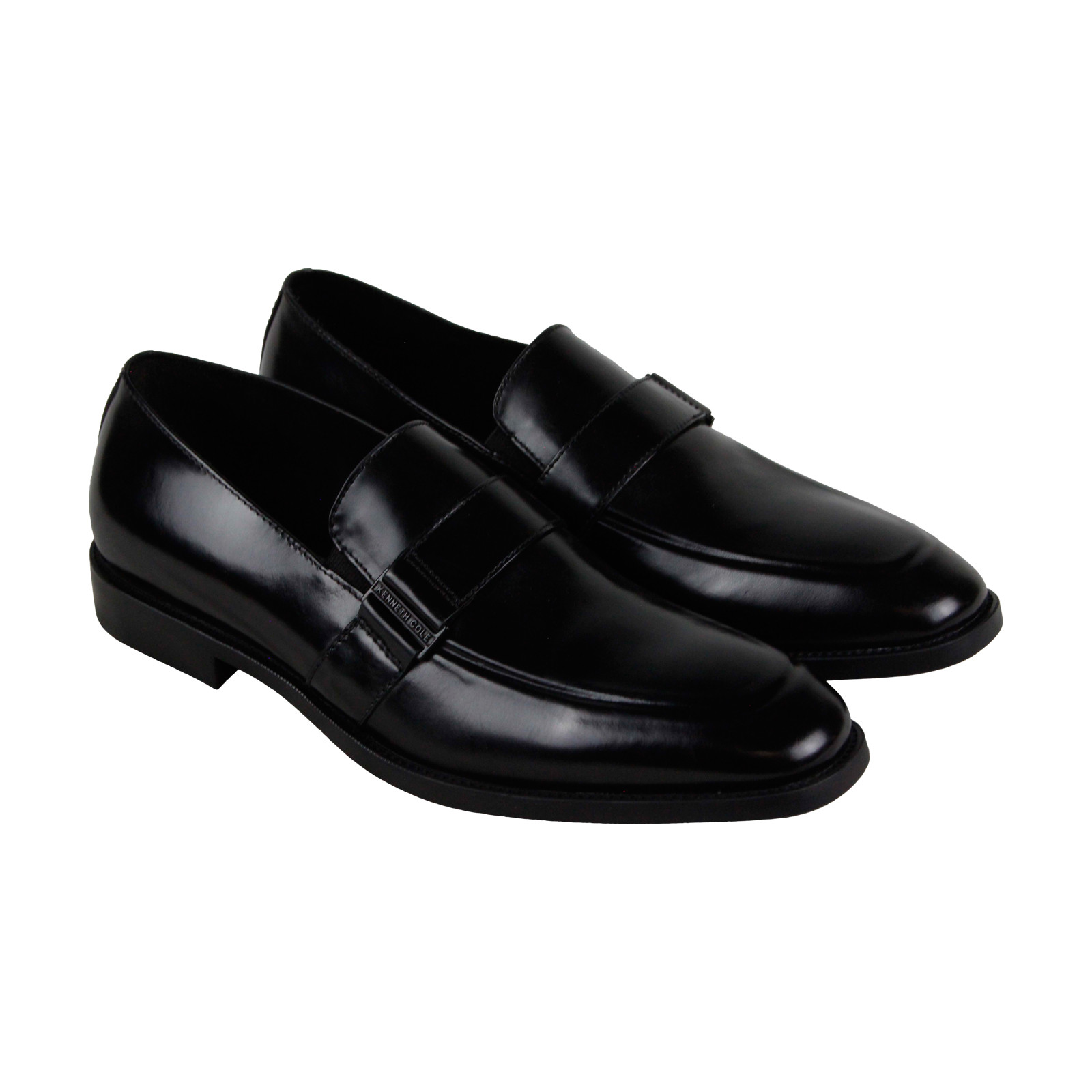 Kenneth Cole New York Design 10572 Uomo Nero Pelle Scarpe Casual Dress Mocassini Kenneth Cole New York Design 10572 Uomo Nero Pelle Scarpe Casual Dress Mocassini
