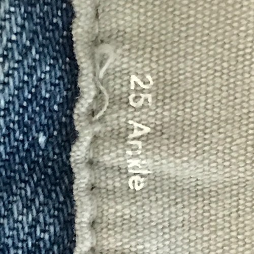 Everlane Ankle Jean Women 25 Blue Mid Rise Stretch Medium Wash Preppy - Imagen 4 de 12