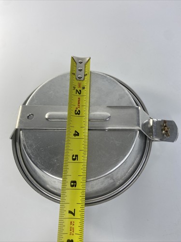 Vintage Aluminum Pan MIRRO 1134M Camping Made USA Fire Top Outdoors Survival - Picture 7 of 7