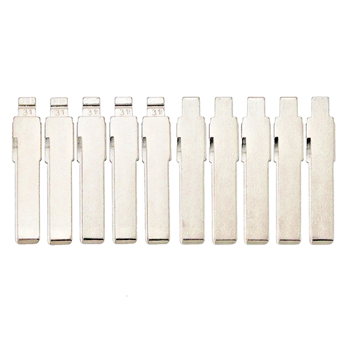 10 x Hoja para Mando a Distancia KEYDIY y Xhorse - Hoja HU66 #31 (BL-79) - Imagen 1 de 2