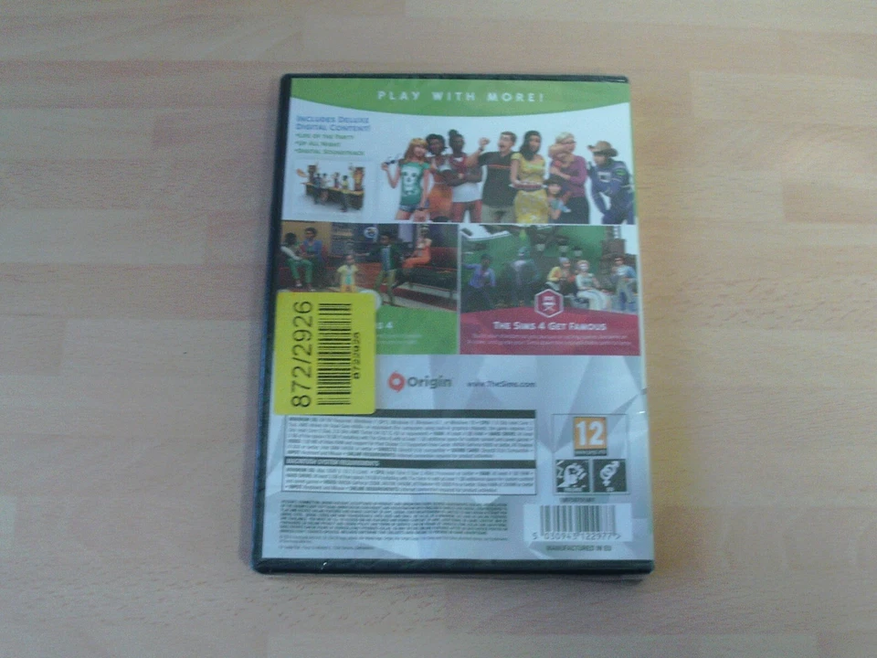 The Sims 4 & get famous (Origin download) new&sealed **SEE ITEM DESCRIPTION** - Image 2 of 2