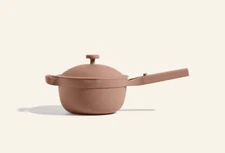 Our Place Mini Perfect Pot 2.0- 8.5” w Beechwood Spoon SPICE Rose Corail Pale