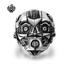 Silver ring stainless steel Transformer Autob...