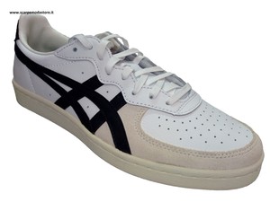 Scarpe ONITSUKA TIGER GSM by ASICS Uomo tg 41.5 Sneakers Pelle Bianca Scarpe ONITSUKA TIGER GSM by ASICS Uomo tg 41.5 Sneakers Pelle Bianca