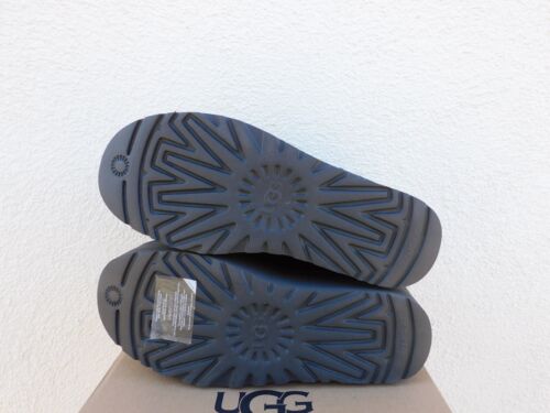 UGG EVE BLUE SUEDE CLASSIC ULTRA MINI 2" PLATFORM ANKLE BOOTS, US 7/ EUR 38 ~NIB - Picture 6 of 8