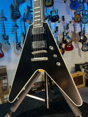 Epiphone Flying V Prophecy Aged Jet Black Metallic Auth Deal! 418
