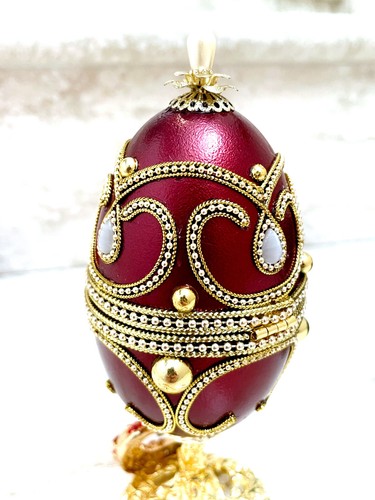 Faberge UNIKAT Faberge Ei Stil Echt Ei Musik Faberge - Bild 11 von 13