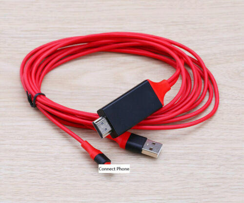 Adaptateur vidéo câble HDMI écran miroir pour iPhone 13 12 11 X 6 7 8 iPad lien vers la télévision - Photo 10/17