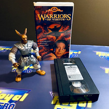Warriors of Virtue (VHS, 1997) With Vintage Action Figure