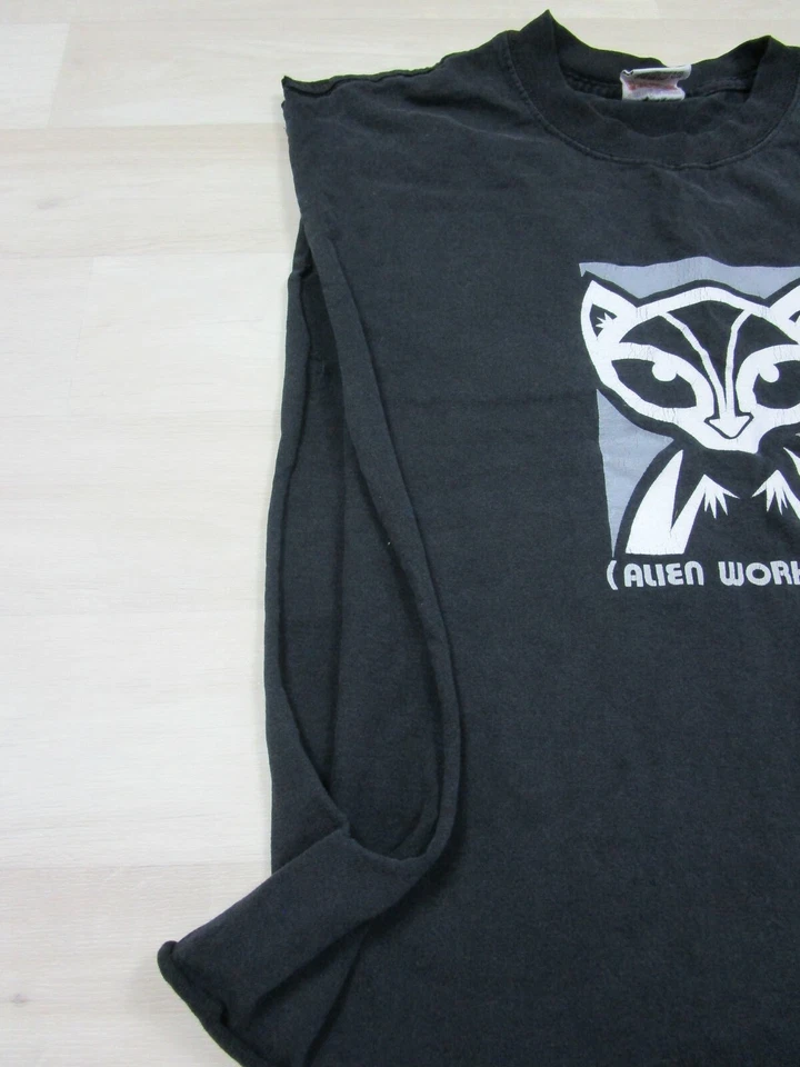 Camiseta De Colección Alien Workshop AWS 90s Corte Recortado Sin Mangas Surf Skate XGames Foto 4 de 4