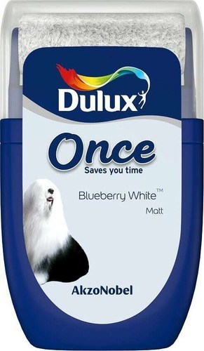 Dulux Once Matt Tester Paint Pot 30ml All Colours - Picture 3 of 33