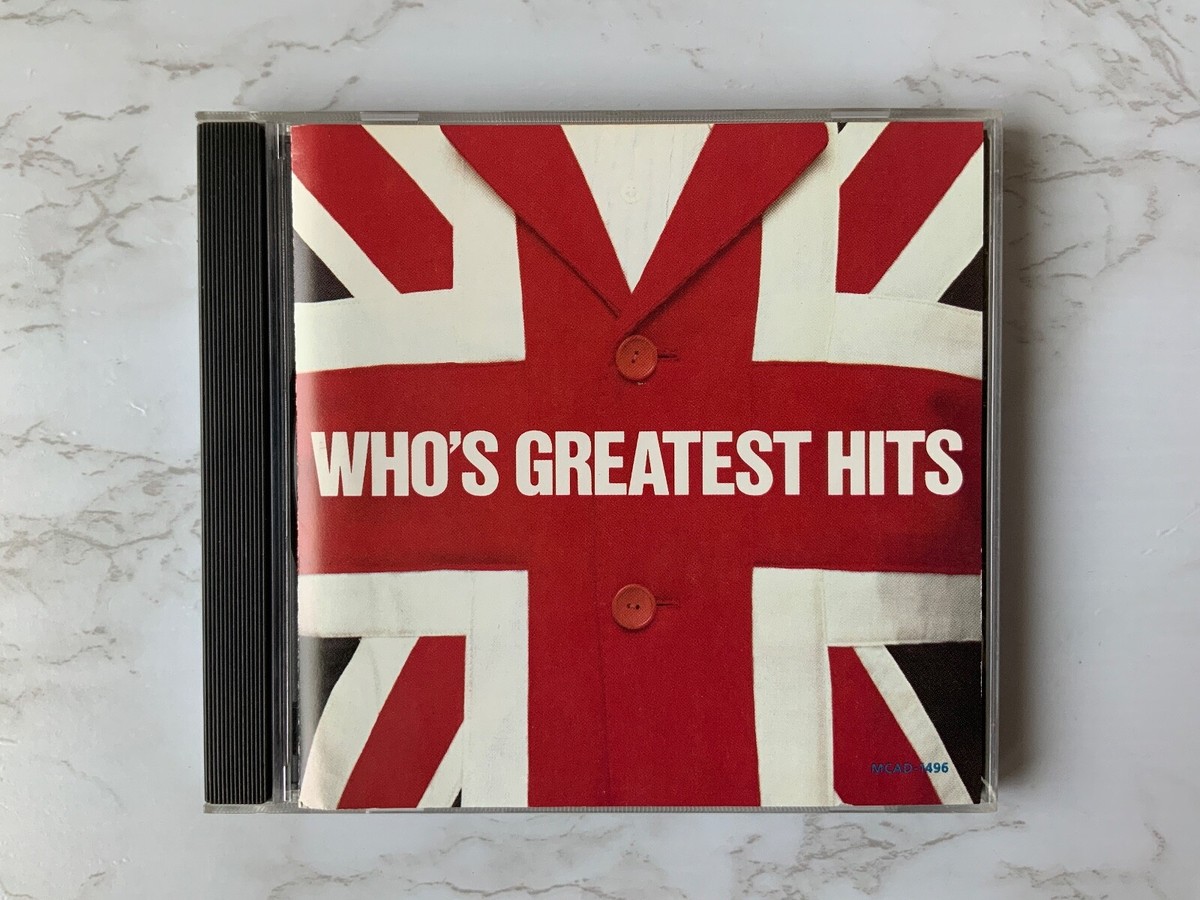 The Who Greatest Hits CD MADE BY SANYO (JAPAN) TARGET ERA
