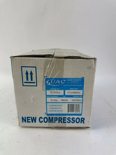 Universal Air Conditioner CO 2486 A/C Air Conditioner Compressor NEW SCROLL - Picture 2 of 2