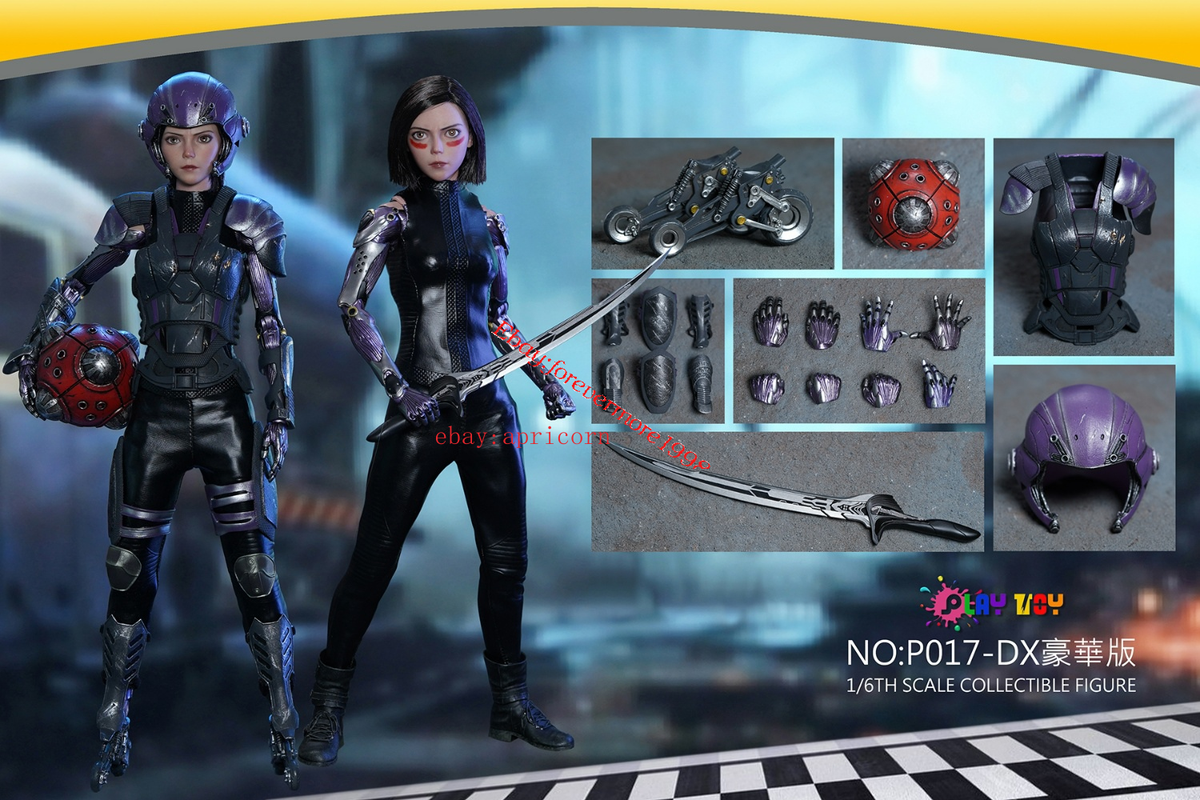 PLAY TOY Alita：Battle Angel 1/6 Action Figure Model