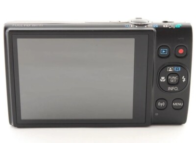 Canon Ixy 650 Bk Compact Digital Camera Made In Japan Black
