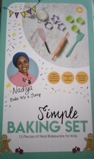 Nadiya Simple Baking Set 13 Pieces Of Real Bakeware Fot Kids