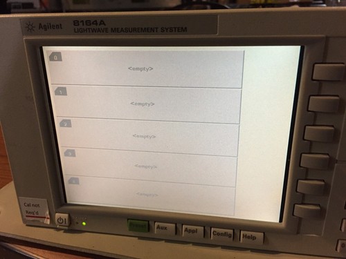 HP Agilent Keysight 8164A Lichtwellenmesssystem Mainframe - Top  - Bild 2 von 11