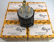 6 units of High Quality NEMA L6-30 Plug, Male, UL listed