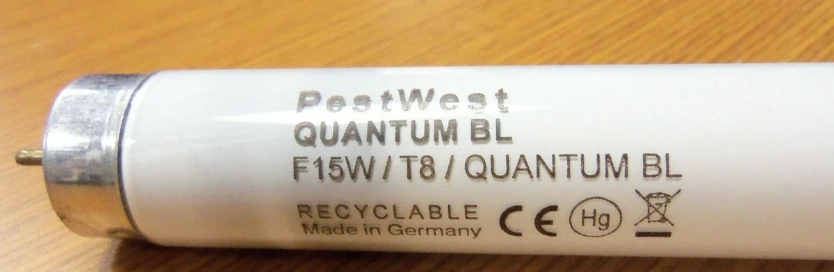 PESTWEST 15 WATT QUANTUIM REPLACEMENT BULB F15W T8 QUANTUM BL