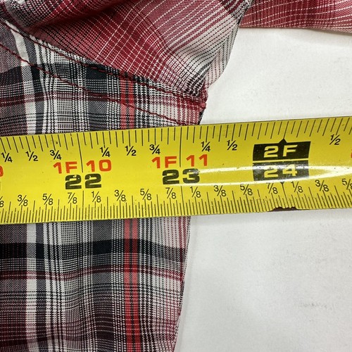 Camicia da trekking Kuhl Elüxur uomo taglia media rossa a quadri 100% poliestere - Foto 11 di 11